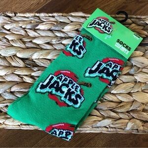 Apple Jacks food crew socks